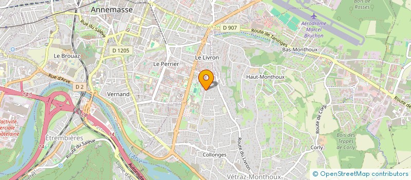 localisation de l'entreprise J.N.E  VETRAZ-MONTHOUX