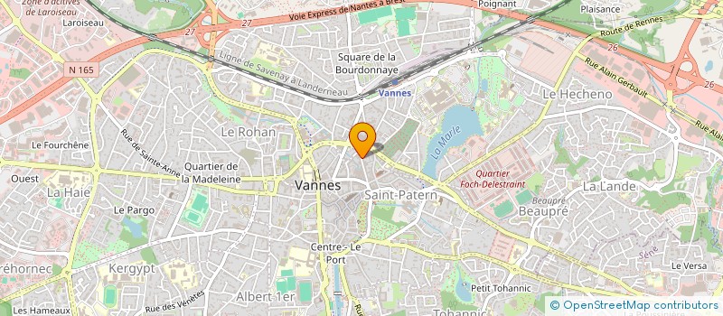 localisation de l'entreprise J N G N à VANNES