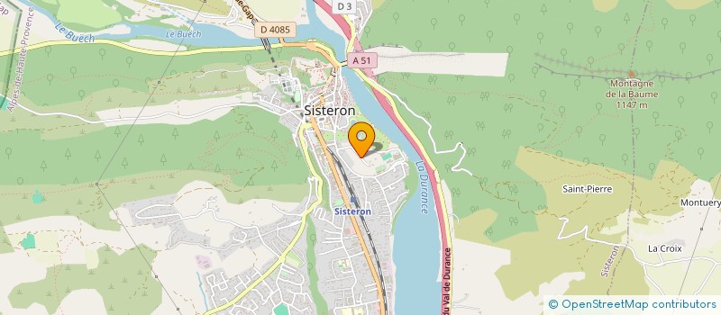 localisation de l'entreprise J.N.P. IMMO  SISTERON