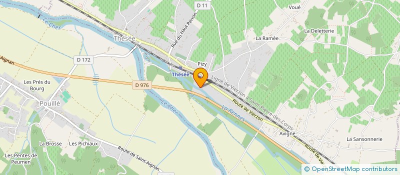 localisation de l'entreprise J.N.V.S.  THESEE