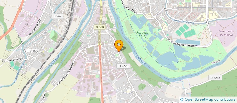 localisation de l'entreprise J-NOV ELEC à NANTEUIL-LES-MEAUX
