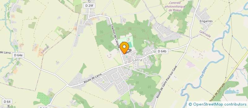 localisation de l'entreprise J.O.  LARRA