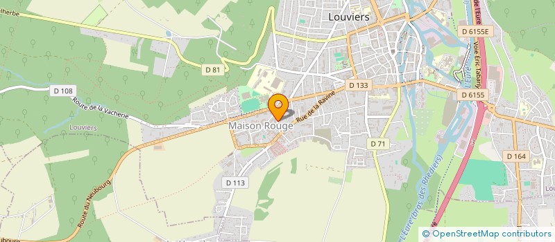 localisation de l'entreprise J.O.A TARHAN  LOUVIERS