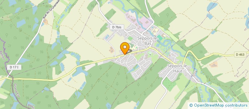 localisation de l'entreprise J.O.C.L  SEPPOIS-LE-BAS