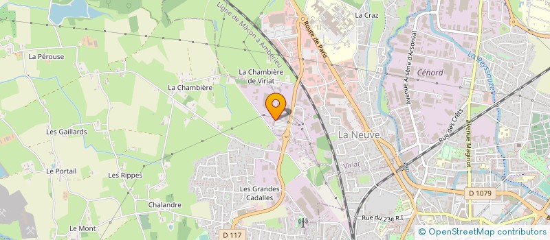 localisation de l'entreprise J.O.F.C à SAINT-DENIS-LES-BOURG