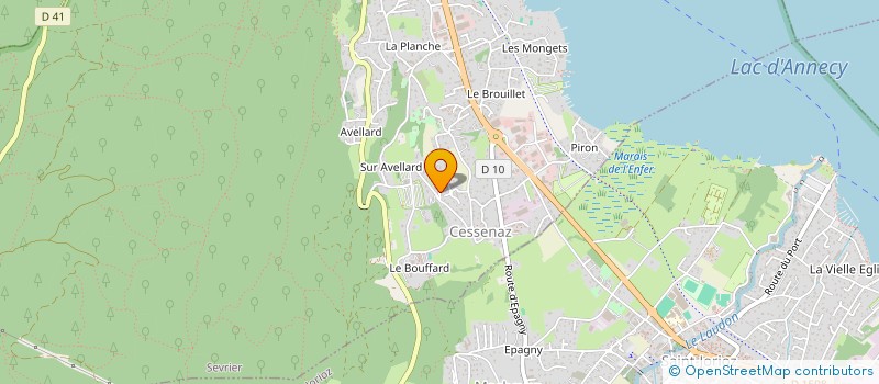 localisation de l'entreprise J O H B  SEVRIER