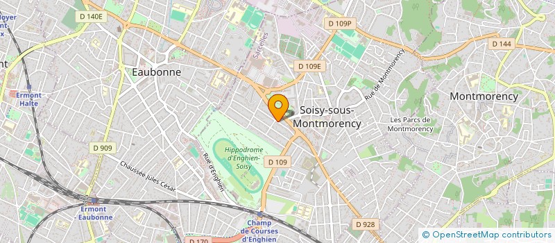 localisation de l'entreprise J.O. IMMO à SOISY-SOUS-MONTMORENCY