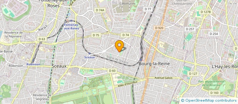 localisation de l'entreprise J.O.L.O.T à SCEAUX