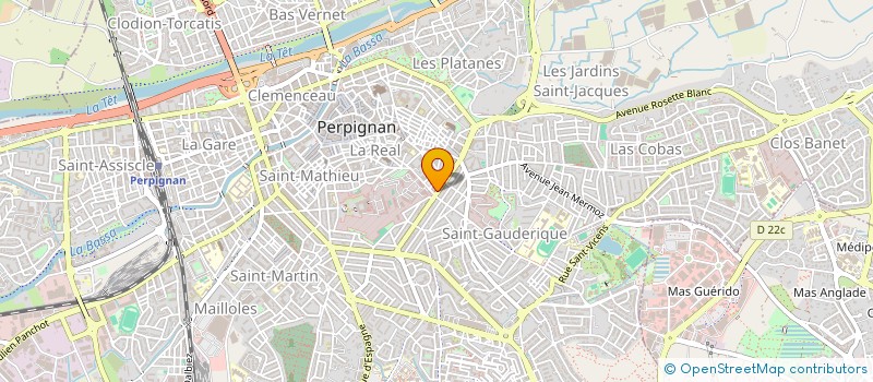 localisation de l'entreprise J.O.M. à PERPIGNAN