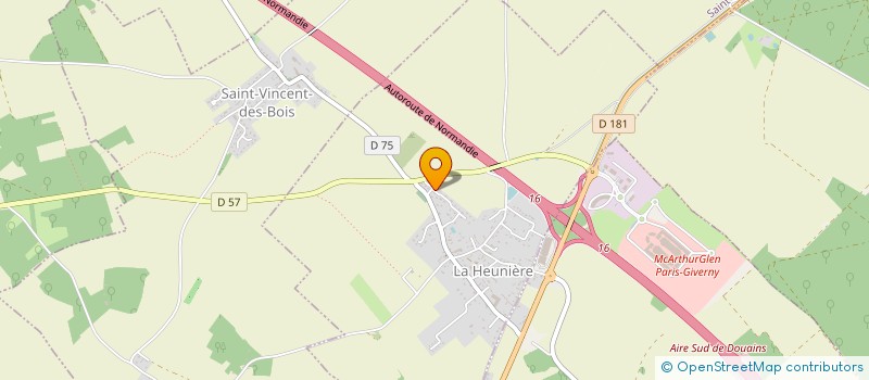 localisation de l'entreprise J.O.M.G  LA HEUNIERE