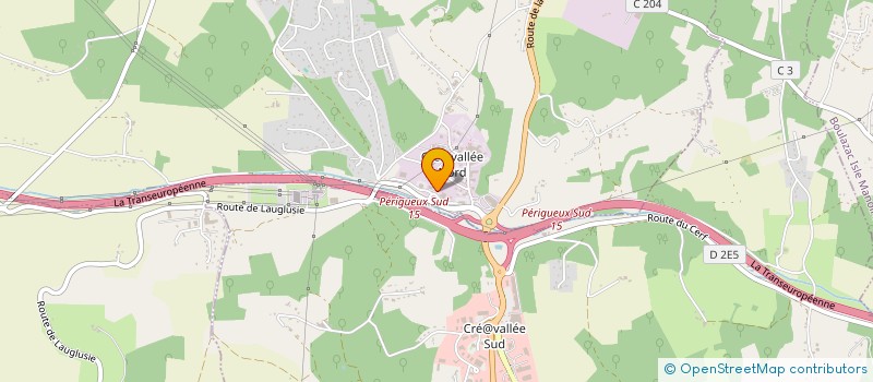 localisation de l'entreprise J'OSE DORDOGNE  COULOUNIEIX CHAMIERS