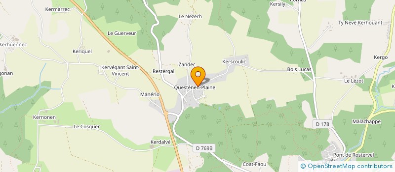 localisation de l'entreprise J'OSE LE BOIS à PLOUAY