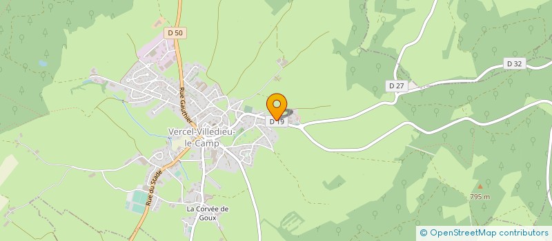 localisation de l'entreprise J.P.2.F.  LANDRESSE