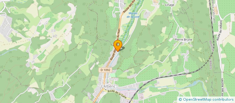 localisation de l'entreprise J.P.  CHANTESSE