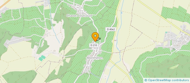 localisation de l'entreprise J.P.A.S.  MONTHELON