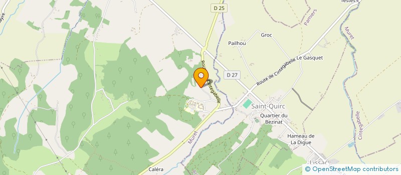 localisation de l'entreprise J P AUTOMOBILE  GAILLAC-TOULZA