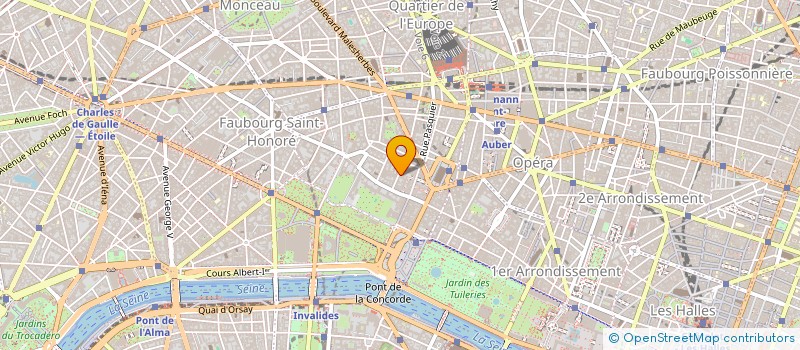 localisation de l'entreprise J P B à PARIS