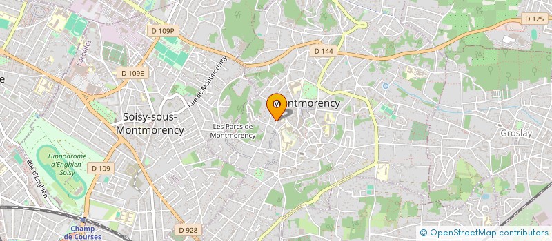 localisation de l'entreprise J P B à MONTMORENCY