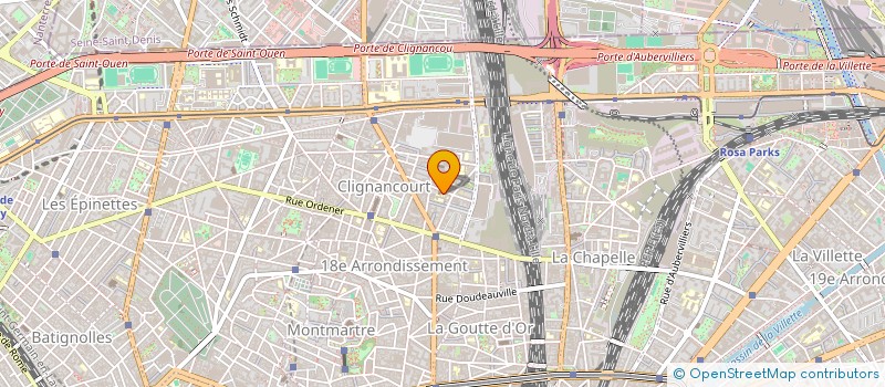 localisation de l'entreprise J.P.B.  PARIS