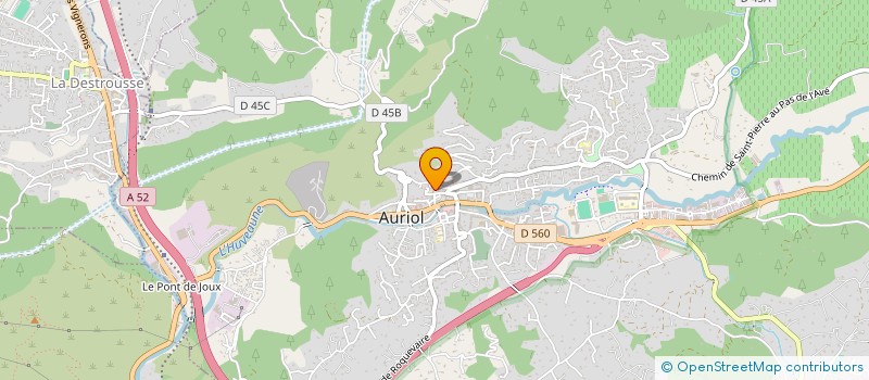 localisation de l'entreprise J.P.B. à AURIOL