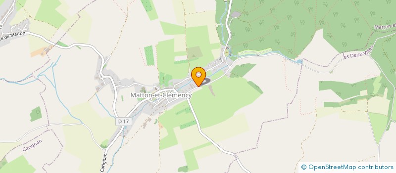 localisation de l'entreprise J.P.B  MATTON-ET-CLEMENCY