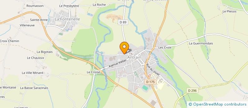 localisation de l'entreprise J.P.B.G.  VAL-COUESNON