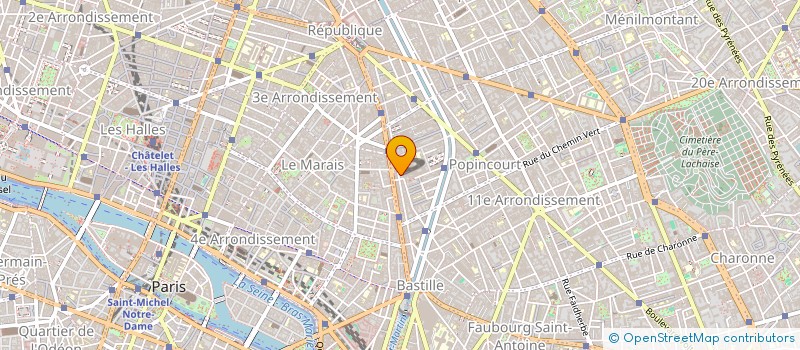 localisation de l'entreprise J&P BARBOSA  PARIS