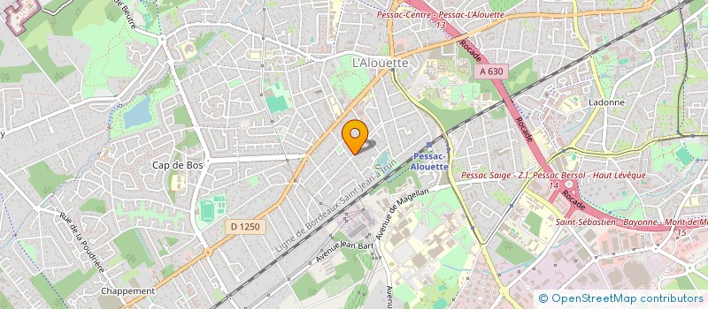 localisation de l'entreprise J.P.C. FINANCE à PESSAC