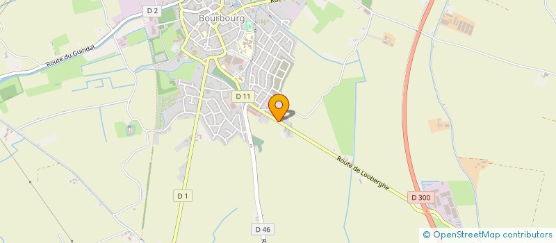 localisation de l'entreprise J.P. CONTROLES  BOURBOURG