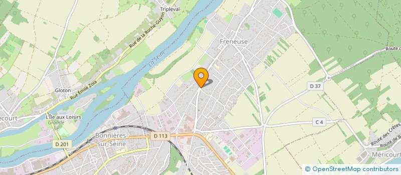 localisation de l'entreprise J.P. CORMAND  FRENEUSE