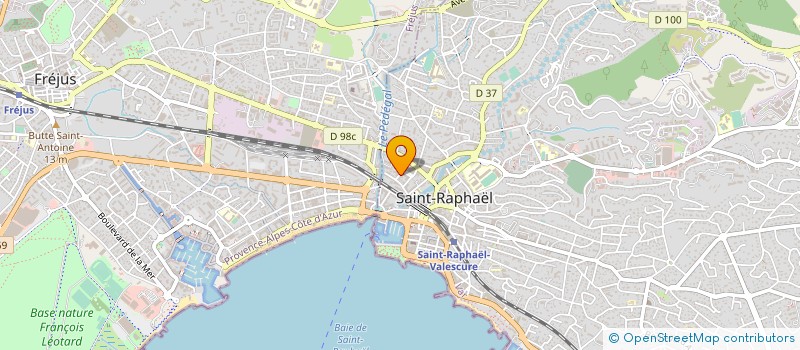 localisation de l'entreprise J.P.F INVESTISSEMENTS à SAINT-RAPHAEL