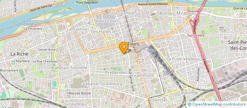 localisation de l'entreprise J P G CONSEIL  TOURS