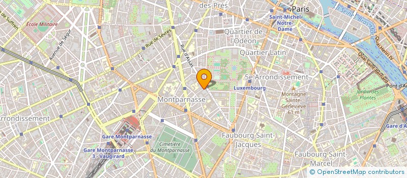 localisation de l'entreprise J.P.H. VAVIN à PARIS
