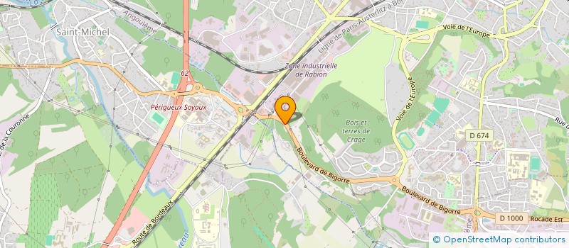 localisation de l'entreprise J.P. IMPRIM à ANGOULEME