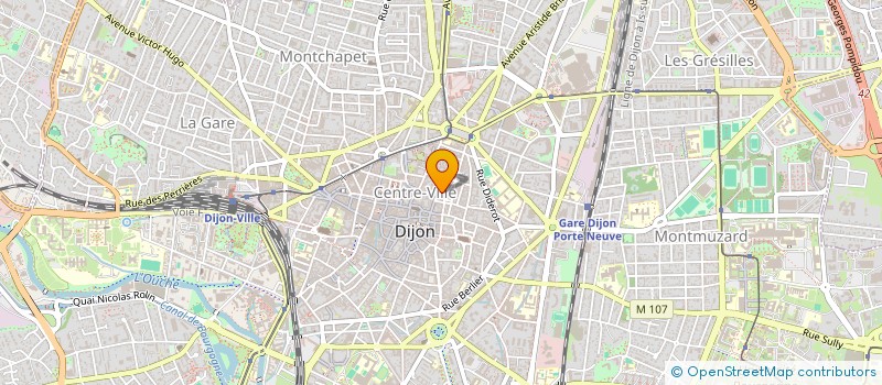 localisation de l'entreprise J.P.J à DIJON