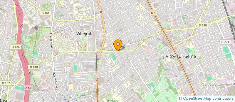 localisation de l'entreprise J-P J CONSEILS à VILLEJUIF