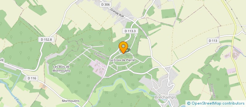 localisation de l'entreprise J.P.J. ELECTRICITE à CROISILLES
