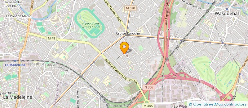 localisation de l'entreprise J.P.L. à LE TOUQUET-PARIS-PLAGE