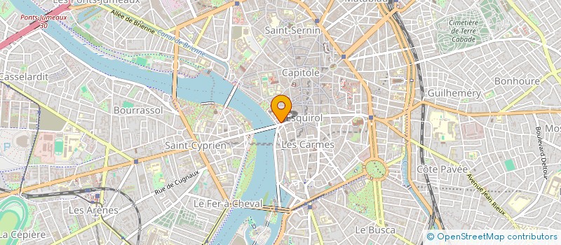 localisation de l'entreprise J P L FRONSAC à TOULOUSE
