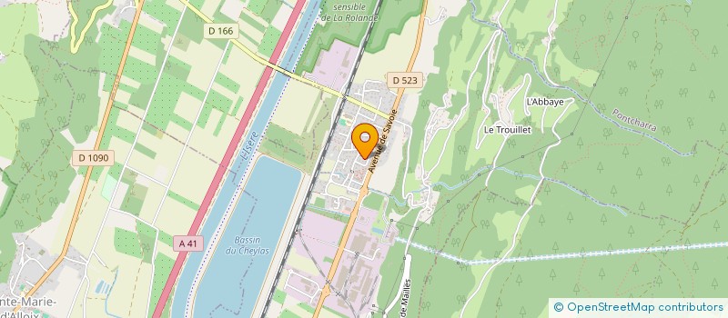 localisation de l'entreprise J.P.L IMMOBILIERS  CRETS EN BELLEDONNE