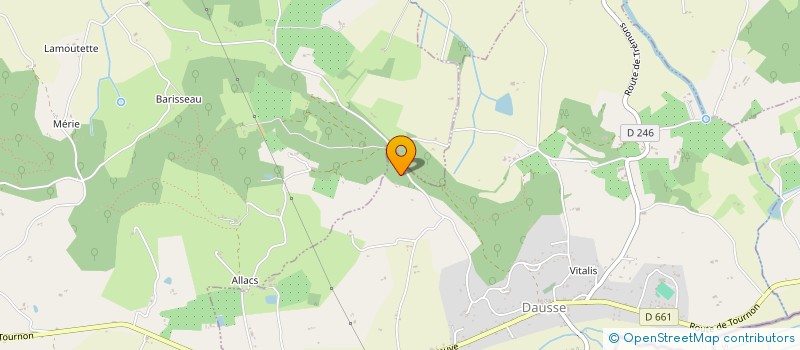 localisation de l'entreprise J.P.M  PENNE-D'AGENAIS