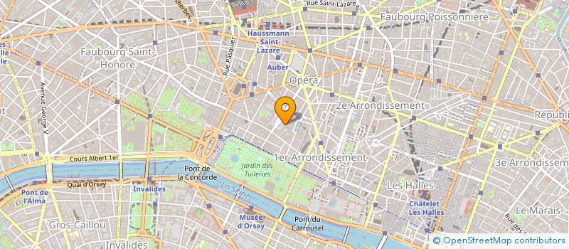 localisation de l'entreprise J.P. MORGAN COURTAGE SAS à PARIS