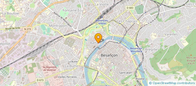 localisation de l'entreprise J.P.N. à BESANCON