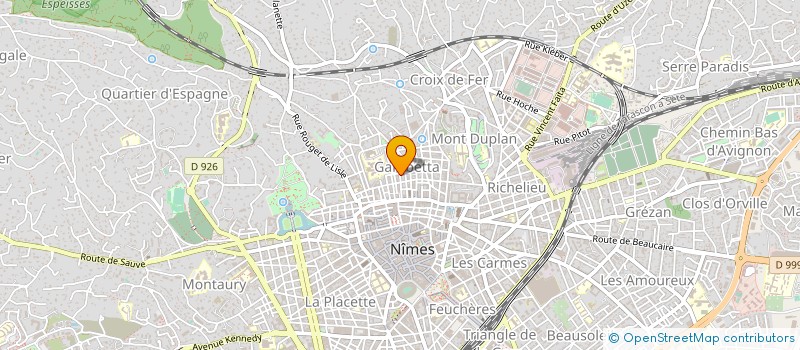 localisation de l'entreprise J.P.N. SERVICES à NIMES