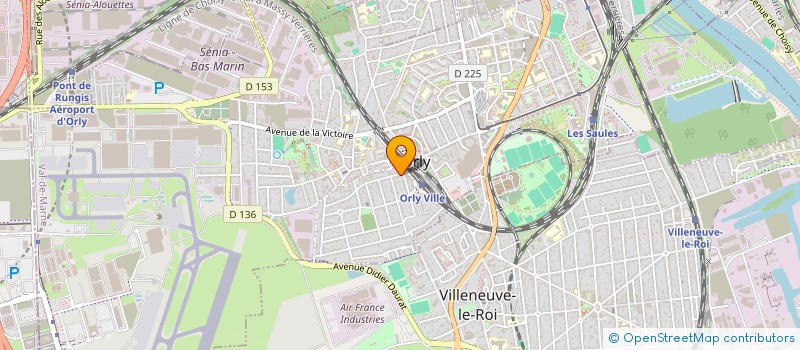 localisation de l'entreprise J.P.O. CONSEILS  ORLY