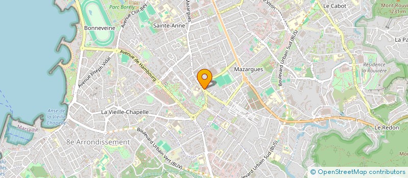 localisation de l'entreprise J P P à MARSEILLE