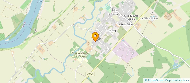 localisation de l'entreprise J.P.R. à DRY