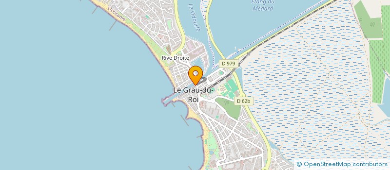 localisation de l'entreprise J.P.R à LE GRAU-DU-ROI