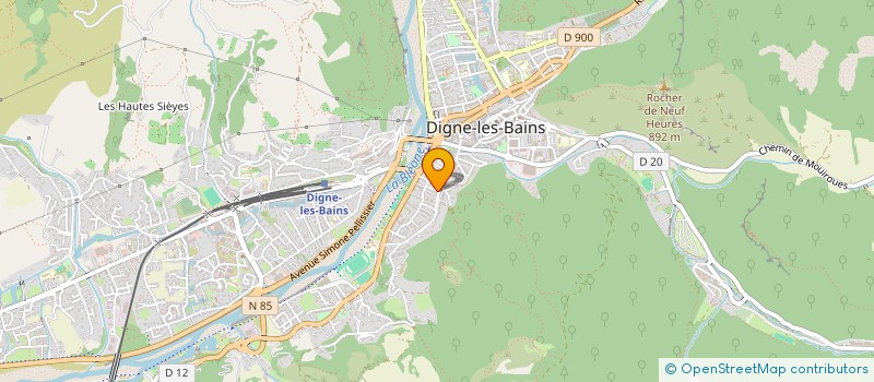 localisation de l'entreprise J.P.R à DIGNE-LES-BAINS