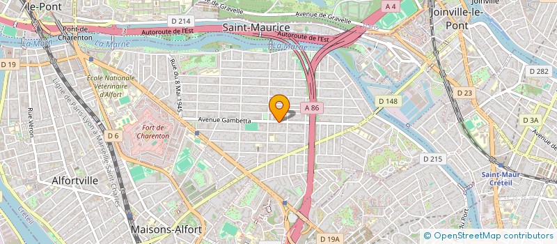 localisation de l'entreprise J.P.R.C. à MAISONS-ALFORT